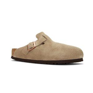 BIRKENSTOCK Boston Soft Footbed in Taupe mens size 43 / US 9